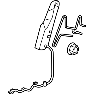 Acura 78050-TX6-A02 Module Assembly, Passenger Side Side