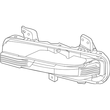 Ford LB5Z-15200-C Fog Lamp Assembly