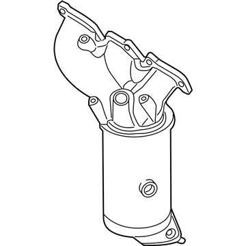 Ford BG1Z-5G232-C Manifold With Converter