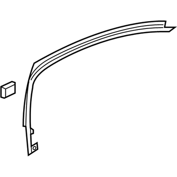 Ford CJ5Z-7851753-AA Window Molding