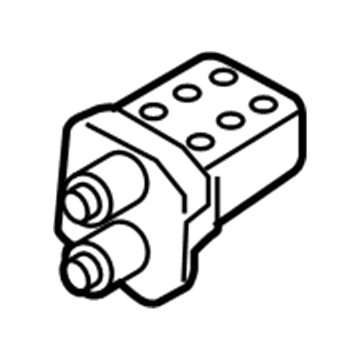 BMW 61-27-8-616-813 Radiator Connection Flange, Hv Battery