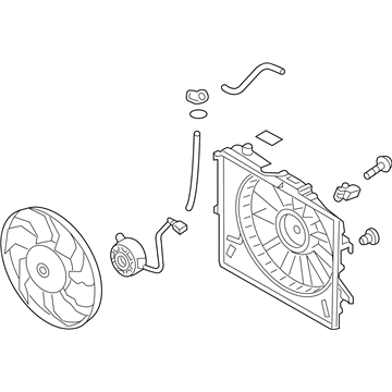 Hyundai 25380-1R600 Blower Assembly