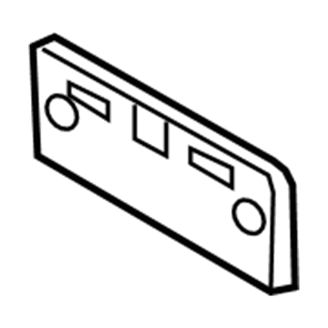 Infiniti 96210-EH100 Bracket-Licence Plate