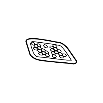 Mopar 68335072AA Bezel-Lower Grille