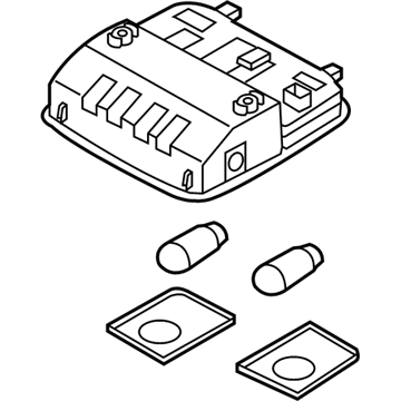 Kia 928001M0008O Lamp Assembly-OVERHEADEAD Console