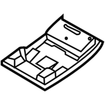 BMW 51-44-7-031-430 Console, Head Lining, Front