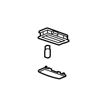 GM 22774329 Reading Lamp Assembly