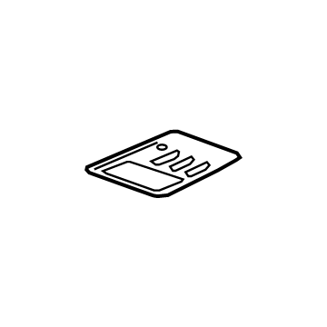 GM 95357153 Trim Plate