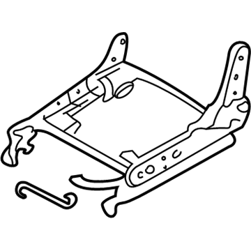 Nissan 87450-89908 ADJUSTER Assembly-Front Seat, L