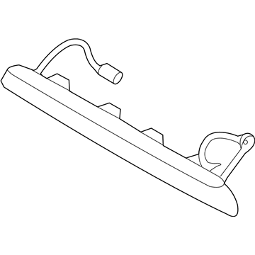 Hyundai 92700-4Z000 Lamp Assembly-High Mounted Stop