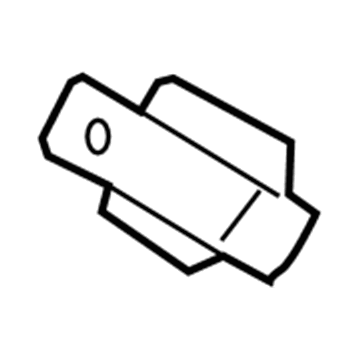 Kia 797102W000 Hinge Assembly-Tail Gate