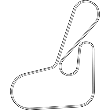 Mopar 4893758AA Belt-SERPENTINE