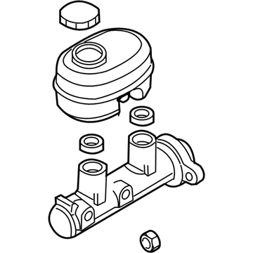 Mopar 5093407AB Brake Master Cylinder