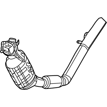 Mopar 68281699AH Exhaust Catalytic Converter