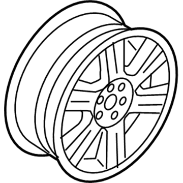 Ford 8E6Z-1007-E Wheel, Alloy