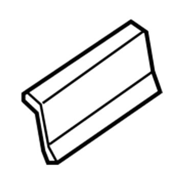Nissan 74772-CK000 INSULATOR-Heat, Trunk Floor