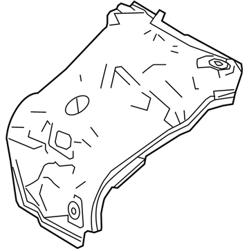 Lexus 17167-36041 INSULATOR, Exhaust Manifold Heat