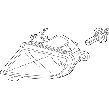 BMW 63-17-7-177-712 Fog Lights, Right