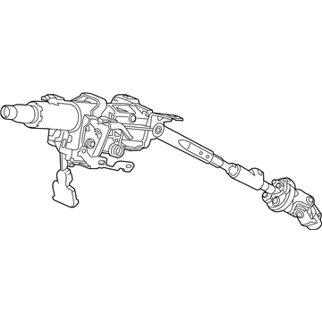 Acura 53200-TZ3-A01 Column Assembly, Steering