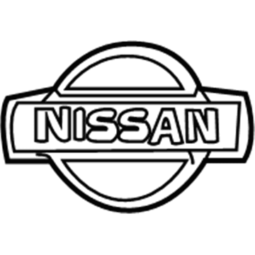 Nissan 90891-2W100 Rear Emblem