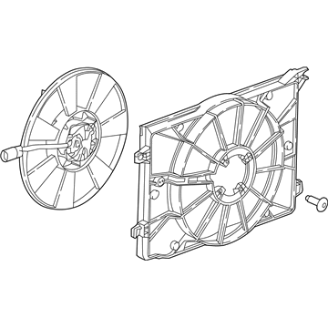 GM 42465910 Fan Module