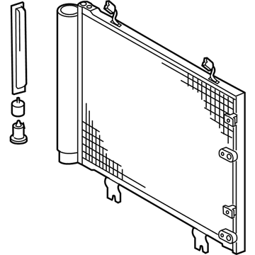 Lexus 88460-53030 CONDENSER Assembly