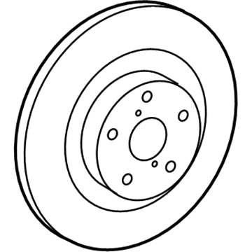 Toyota 43512-50240 Rotor