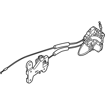 Nissan 80500-9FG0A Front Right (Passenger-Side) Door Lock Actuator