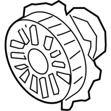 Nissan 21082-EZ40A Coupling-Fan