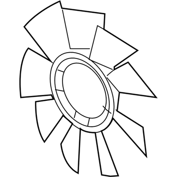 Nissan 21060-EZ40A Fan-Cooling