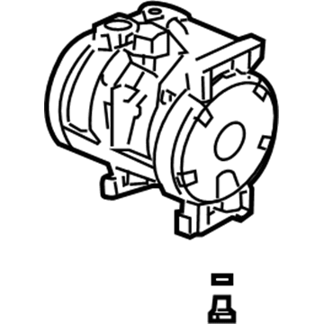 Honda 38810-RN0-A01 Compressor