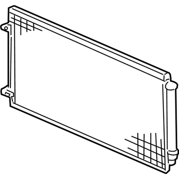 Acura 80110-STX-A01 Condenser Assembly