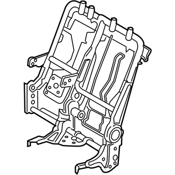 Lexus 71017-78040 Frame Sub-Assembly, Rear Seat