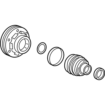 GM 84138241 Inner Joint Assembly