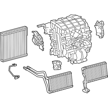 Toyota 87050-47400 Evaporator Assembly