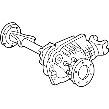 GM 15756008 Front Axle Assembly (3.42 Ratio)