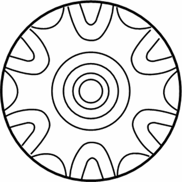 Mopar 4782269AC Center Alloy Wheel Chrome Hub Cap