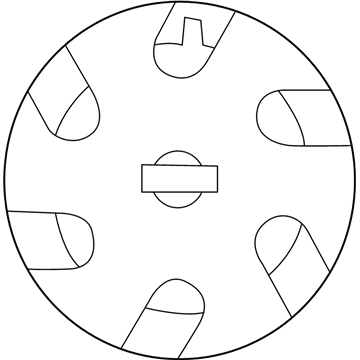 Nissan 40315-7B200 Disc Wheel Cap