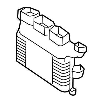 Infiniti 23703-5NA2A BLANK ENGINE CONTROL MODULE