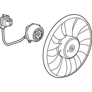 GM 13427161 Fan Blade