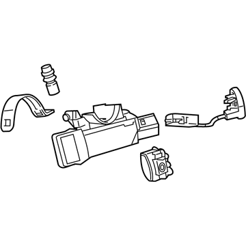 GM 39079926 Ignition Housing