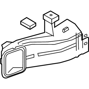 BMW 13-71-8-587-575 INTAKE DUCT