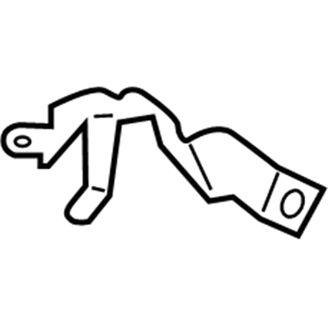 BMW 41-21-7-347-361 Bracket, Side Panel, Top Left