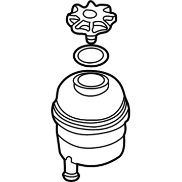 BMW 32-41-6-851-217 Power Steering Fluid Reservoir