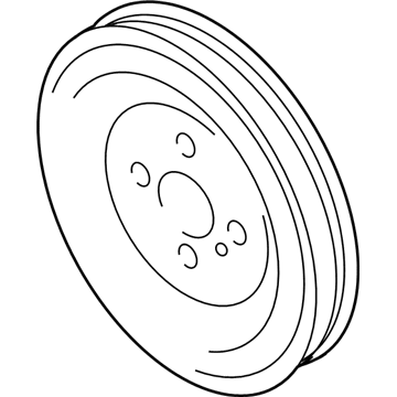 Hyundai 25221-23040 Pulley-Coolant Pump