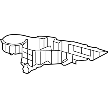 GM 20883396 Case-Heater & A/C Evaporator & Blower Lower