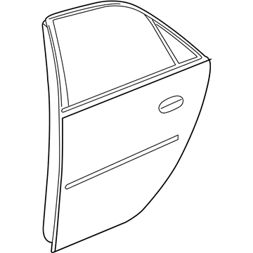 GM 89022643 Door Shell