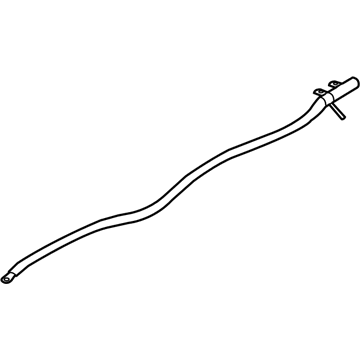 Nissan 985P1-JB18A Curtain Air Bag Driver Side Module Assembly
