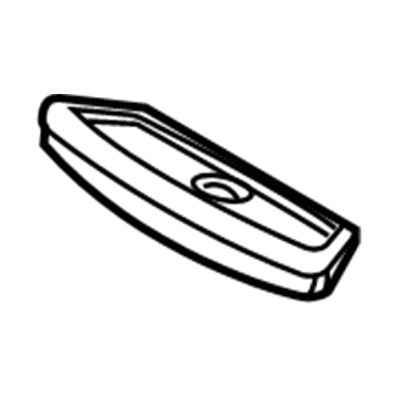 BMW 52-10-7-015-250 Thigh Support Upholstery