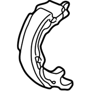 Lexus 46540-20070 Shoe Assembly, Parking Brake